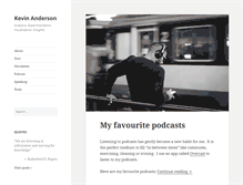 Tablet Screenshot of kevinanderson.nl